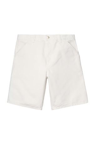 White cotton denim shorts CARHARTT WIP | I027942D6